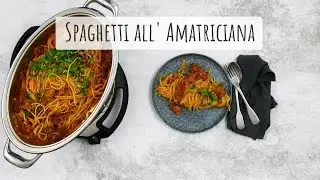 How to cook Spaghetti all' Amatriciana with AMC