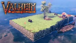 I BUILT MY OWN ISLAND! Valheim Episode 10