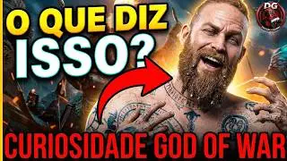 What is Baldur hiding in his tattoos? 🤔 (God of War Secrets)