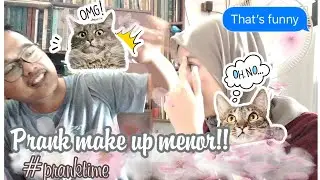Prank Make Up Menor Depan Pacar!! Reaksinya Ngeselin!