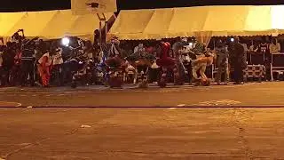 le ballet des Zaouli à Bouaflé