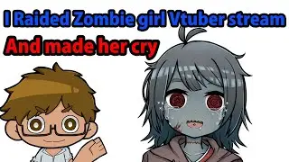 I raided  vtuber stream and made her cry ( Indie Vtuber recommendation) ZonBko