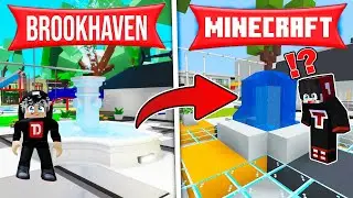 I Played Brookhaven inside of Minecraft! ( Tagalog )
