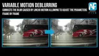 Variable Motion Deblurring: Custom Deblur for Each Frame in Amped FIVE