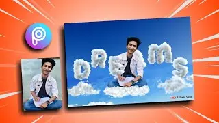 Sitting On Cloud Photo Editing Tutorial | PicsArt | #RaikwarSwag