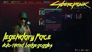 Where to find Legendary Holo Tinted Badge Goggles in Cyberpunk 2077