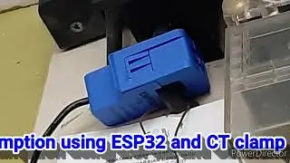 DIY Home Assistant Energy Monitoring 240V AC Current Consumption using ESPHome, ESP32 and CT clamp.