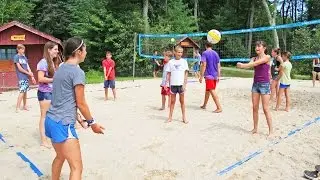 Beach Volleyball at Kingsley Pines Camp
