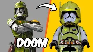 КЛОНЫ, КОТОРЫХ ВЫ НИКОГДА НЕ УВИДИТЕ В LEGO! Коммандер Дум