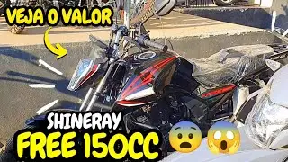 Nova 150cc da Shineray 2025 preço de Pop