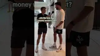 Asking a straight guy his gay for pay price 🤑🫠