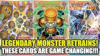 Legendary Monster Retrains As OVERFRAMES! Game Changing NEW Cards! Yu-Gi-Oh!