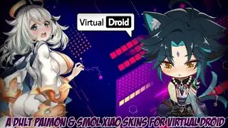 Virtual Droid 2 Skins | Cute Xiao Skin For Virtual Droid | Genshin Impact Skins For Virtual Droid 2