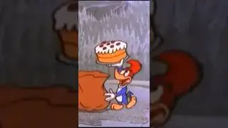 Bolo de Morango do Pica-pau Terror! #shorts