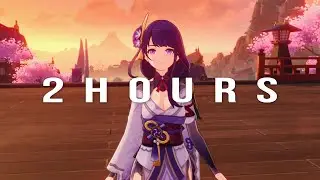 GENSHIN IMPACT 2 HOURS WALKING AROUND TEYVAT