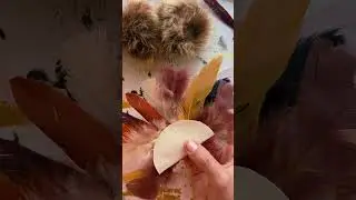 Pom Pom Thankful Turkey Craft 