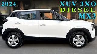 Mahindra XUV 3XO MX3 Diesel 2024 | Features | Power | Mileage | Interior | Exterior | Price