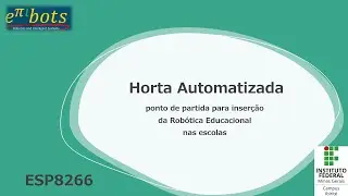 Introdução: plataforma microcontrolada ESP8266