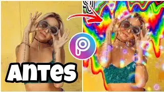 COMO EDITAR FOTOS EN PICSART | COMO USAR PICSART ❤️ EDITAR FÁCIL 🚀