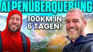 Epische Alpenüberquerung in 6 Tagen: 100km Abenteuer und eine unerwartete Kuh-Attacke!