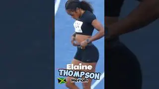 Elaine Thompson-Herah goes WILD over 400m #shorts #trackandfield #jamaica