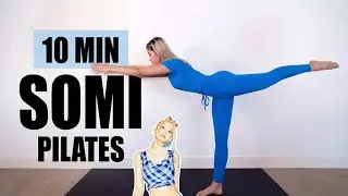 SOMI INSPIRED PILATES WORKOUT | 10 Min Full Body Workout At Home | Kpop Idol Body Shape | Mish Choi
