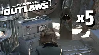 Où trouver des Marchands JAWAS x5 & l'INJECTEUR à SALVE - STAR WARS OUTLAWS