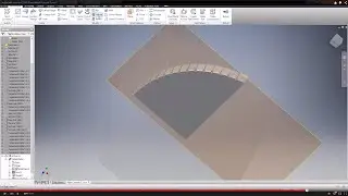 Autodesk Inventor 2016 Sheet Metal Flanged Arc