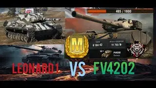#WorldofTanks _____Очень сложный танк FV4202 ●  Британским убийцей на  ФУГАСАХ ( Tanks Blitz TJ👍👍👍