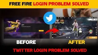 Free Fire | login failed, please try logging out first free fire twitter| login failed | Solved