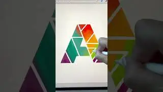 Procreate Watercolor Letter 🥰💕
