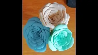 DIY Rosas hechas de fomi♥