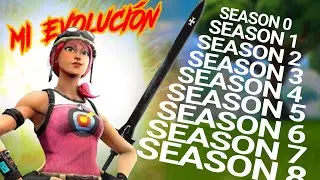 MI EVOLUCIÓN EN FORTNITE (1 año)