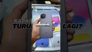 Kapan harga iPhone TURUN📉⁉️🤔 #shorts #iphone #apple #tech #gadgets