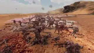 Бой между 1000 имперских клонов и 1000 республиканцев (Ultimate Epic Battle Simulator 2)