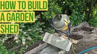 How To Build a Garden Shed