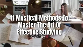 BEST STUDY TECHNIQUES WHEN EXAMS ARE NEAR│ STUDY MOTIVATION│ USEFUL EXAM TIPS
