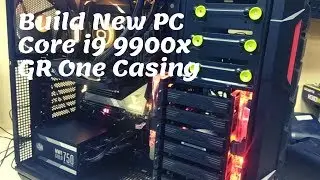 Build New PC X299 AORUS MASTER Gigabyte i9 990X 10cores GTX 1050 Ti Windforce CM ML240R RGB