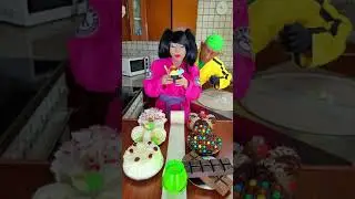 Ice cream challenge! Vanilla vs chocolate sweets 