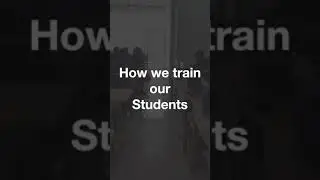 How we train students in our own playground 😍 #shorts
