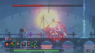 Dead Cells baseball bat + stun grenade + heart of ice = Conjuctivius DEAD (5BC)