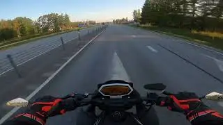 Kawazaki Z1000 Estonia Tartu ride trailer