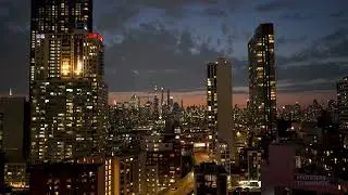 NYC Traffic Sounds at Night | 3 Hours of City Ambience with Sirens & Cars | Urban White Noise 4K