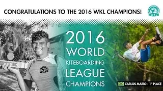 Carlos Mario - 2016 World Kiteboarding League Champion