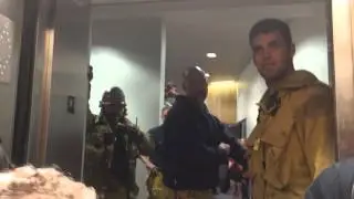 11 People Stuck in Elevator Eastside High School