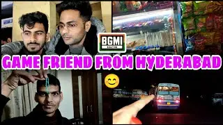 BGMI GAME FRIEND FROM HYDERABAD VLOG 😊 MEET UP , E SPORTS CONTRACT SIGNING 📝 VIKRAM JEET S