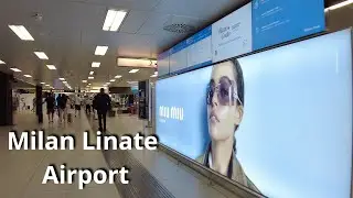 Milan Linate Airport (LIN) Virtual Tour – Inside the New Terminal