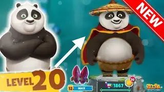 PO New Character Gameplay | Zooba X Kung Fo Panda | Maxed Level 20 Gameplay | 