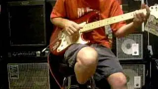 Squier standard stratocaster cherry red maple neck