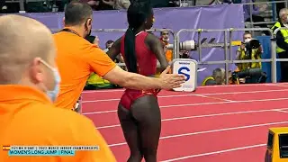 Fatima Diame - Long Jump | 2022 World Indoor Championships || PEP  – ADEUS (Bass Boosted)